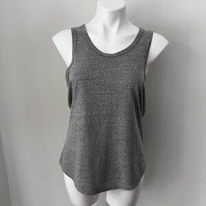 J.Crew Grey Scoop Neck Tank Top